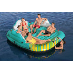 Nafukovací ostrov Bestway 43407 Sunny Lounge 291 x 265 x 83 cm Zelený